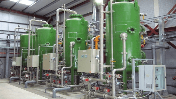 ETP for boilers feed water